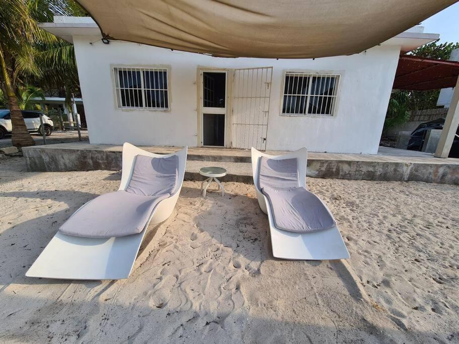 Casa Perla Marina, Pequena Casa Frente A La Playa. Apartment เอลกูโย ภายนอก รูปภาพ